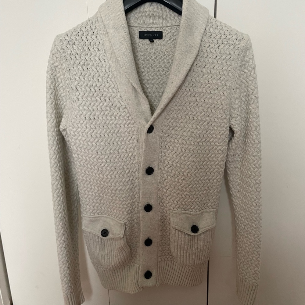 RW&CO. Cables heavy cardigan